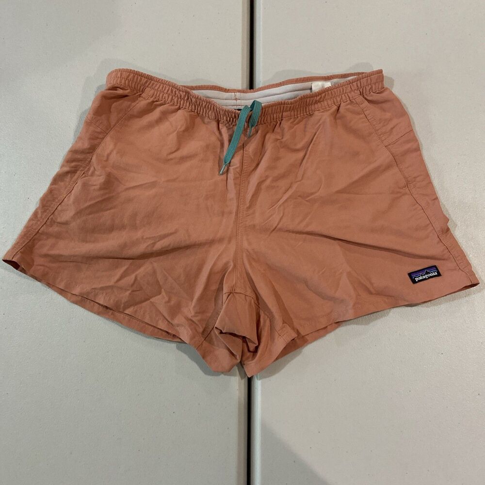 Patagonia Baggies Shorts Men’s Size M Gorpcore Orange Athleisure Outdoors 57058